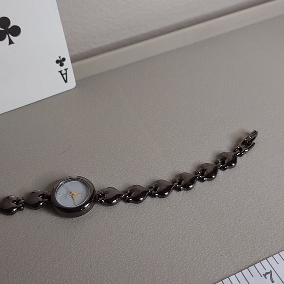 Untested Lolina Black Heart Watch - Picture 6 of 10